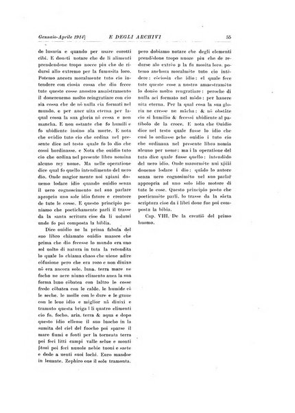 Rivista delle biblioteche e degli archivi periodico di biblioteconomia e di bibliografia di paleografia e di archivistica