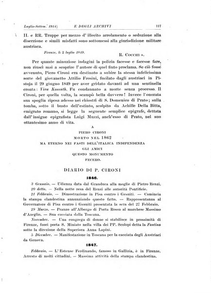 Rivista delle biblioteche e degli archivi periodico di biblioteconomia e di bibliografia di paleografia e di archivistica