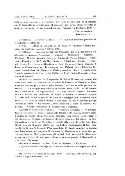 Rivista delle biblioteche e degli archivi periodico di biblioteconomia e di bibliografia di paleografia e di archivistica