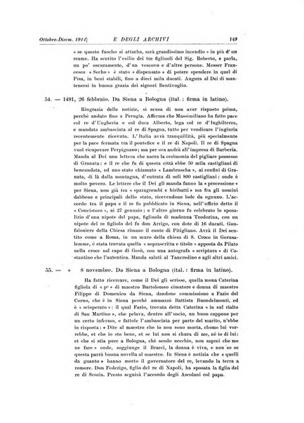 Rivista delle biblioteche e degli archivi periodico di biblioteconomia e di bibliografia di paleografia e di archivistica