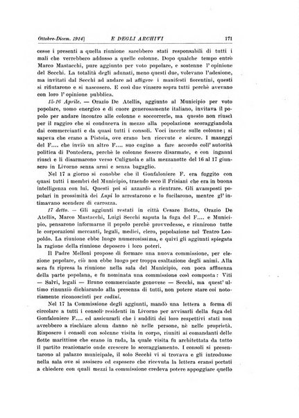 Rivista delle biblioteche e degli archivi periodico di biblioteconomia e di bibliografia di paleografia e di archivistica