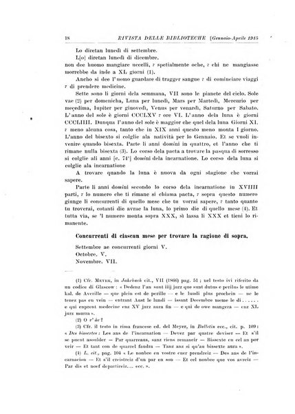 Rivista delle biblioteche e degli archivi periodico di biblioteconomia e di bibliografia di paleografia e di archivistica