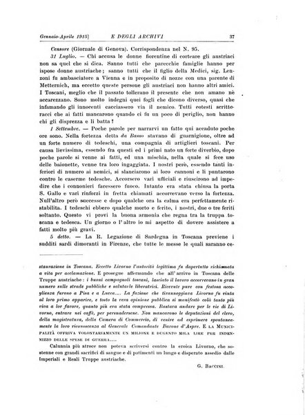 Rivista delle biblioteche e degli archivi periodico di biblioteconomia e di bibliografia di paleografia e di archivistica