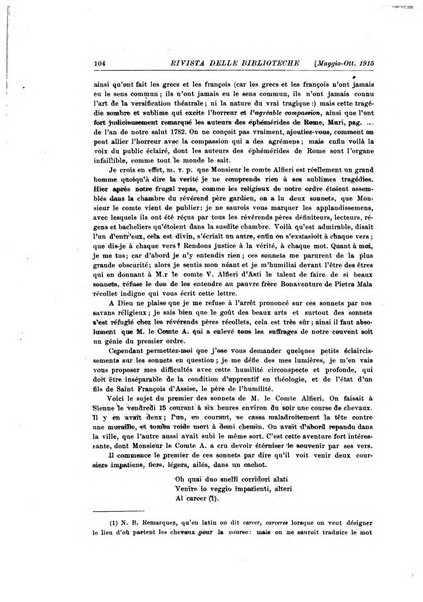 Rivista delle biblioteche e degli archivi periodico di biblioteconomia e di bibliografia di paleografia e di archivistica