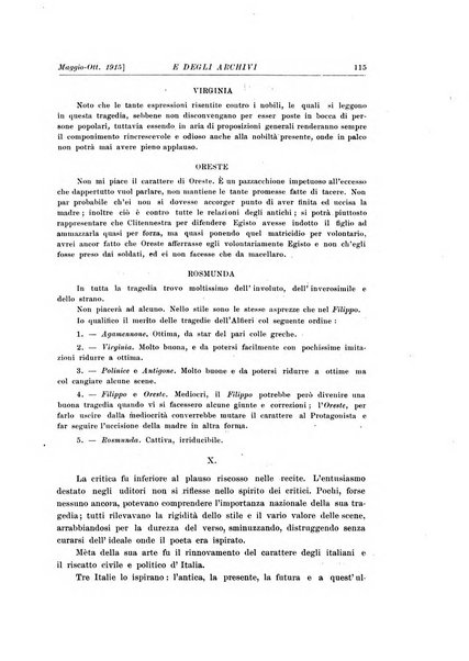 Rivista delle biblioteche e degli archivi periodico di biblioteconomia e di bibliografia di paleografia e di archivistica