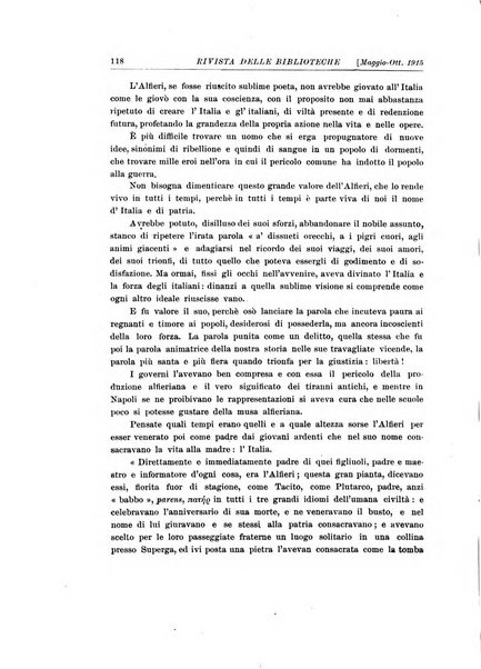 Rivista delle biblioteche e degli archivi periodico di biblioteconomia e di bibliografia di paleografia e di archivistica