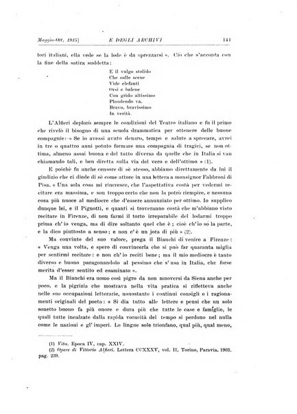 Rivista delle biblioteche e degli archivi periodico di biblioteconomia e di bibliografia di paleografia e di archivistica