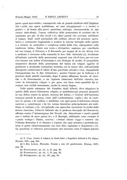 Rivista delle biblioteche e degli archivi periodico di biblioteconomia e di bibliografia di paleografia e di archivistica