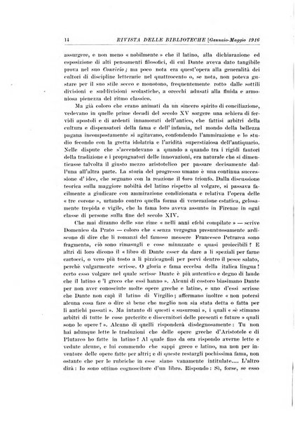 Rivista delle biblioteche e degli archivi periodico di biblioteconomia e di bibliografia di paleografia e di archivistica