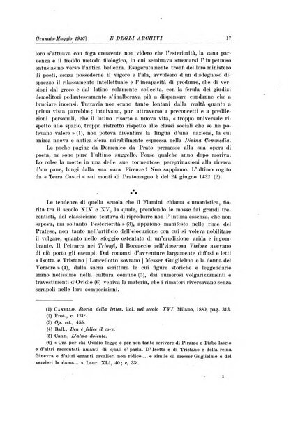 Rivista delle biblioteche e degli archivi periodico di biblioteconomia e di bibliografia di paleografia e di archivistica