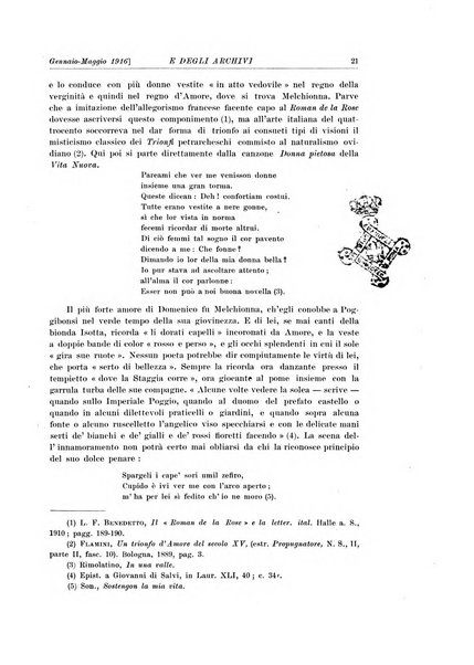 Rivista delle biblioteche e degli archivi periodico di biblioteconomia e di bibliografia di paleografia e di archivistica