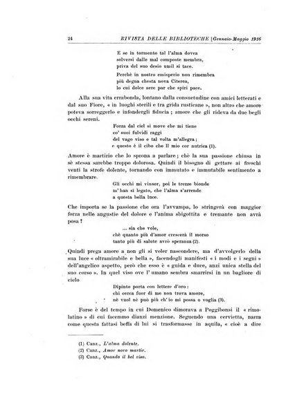 Rivista delle biblioteche e degli archivi periodico di biblioteconomia e di bibliografia di paleografia e di archivistica