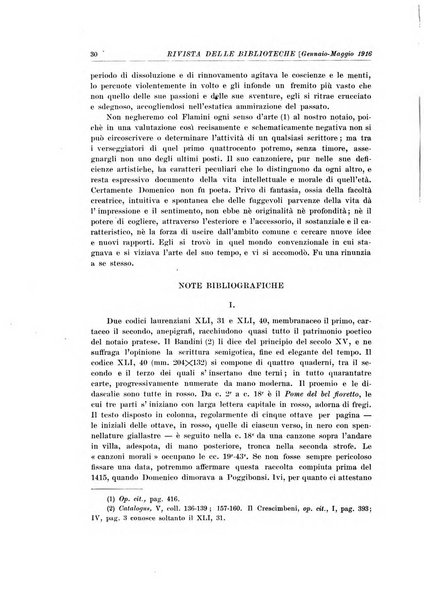 Rivista delle biblioteche e degli archivi periodico di biblioteconomia e di bibliografia di paleografia e di archivistica