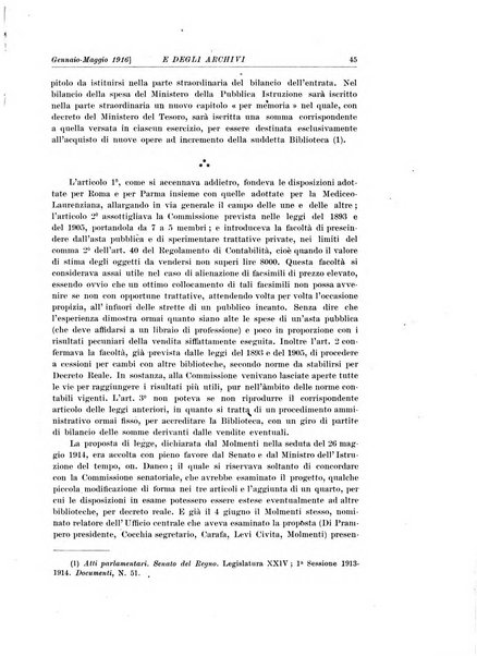 Rivista delle biblioteche e degli archivi periodico di biblioteconomia e di bibliografia di paleografia e di archivistica