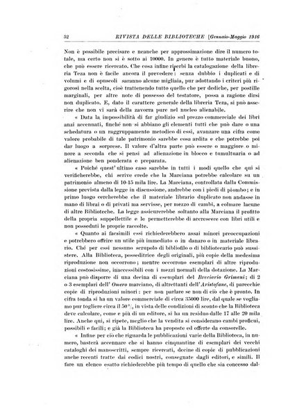 Rivista delle biblioteche e degli archivi periodico di biblioteconomia e di bibliografia di paleografia e di archivistica