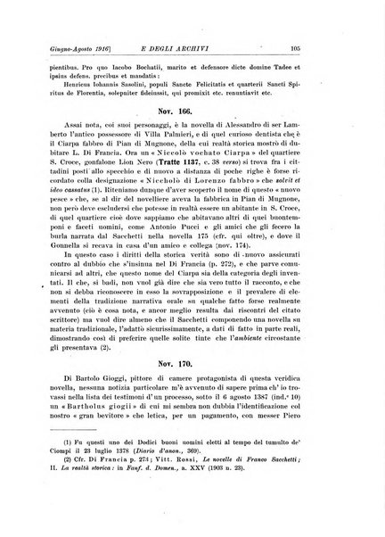 Rivista delle biblioteche e degli archivi periodico di biblioteconomia e di bibliografia di paleografia e di archivistica