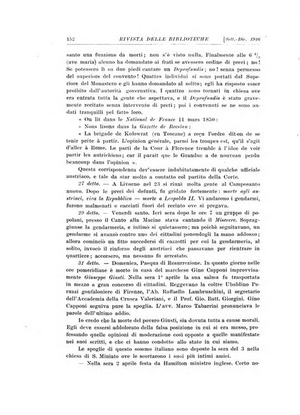 Rivista delle biblioteche e degli archivi periodico di biblioteconomia e di bibliografia di paleografia e di archivistica