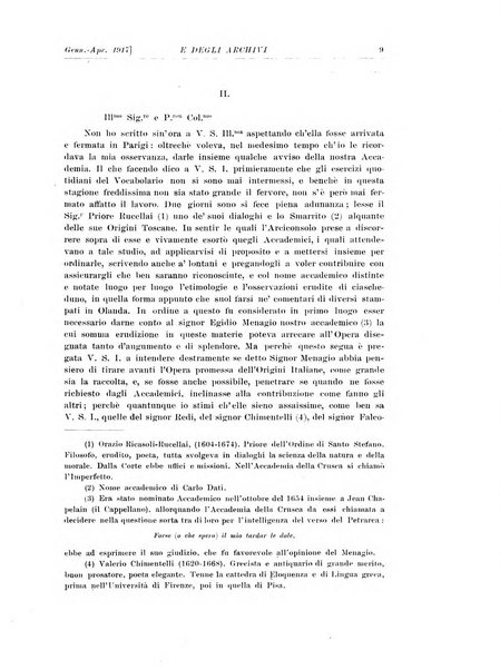 Rivista delle biblioteche e degli archivi periodico di biblioteconomia e di bibliografia di paleografia e di archivistica