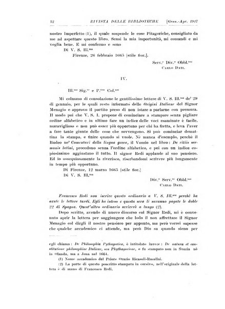 Rivista delle biblioteche e degli archivi periodico di biblioteconomia e di bibliografia di paleografia e di archivistica