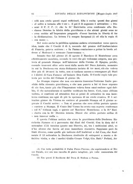 Rivista delle biblioteche e degli archivi periodico di biblioteconomia e di bibliografia di paleografia e di archivistica