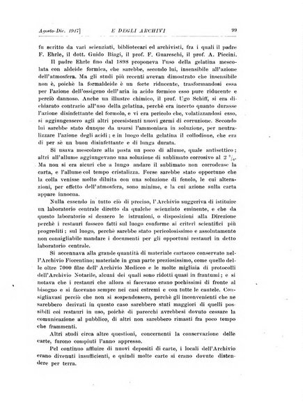 Rivista delle biblioteche e degli archivi periodico di biblioteconomia e di bibliografia di paleografia e di archivistica