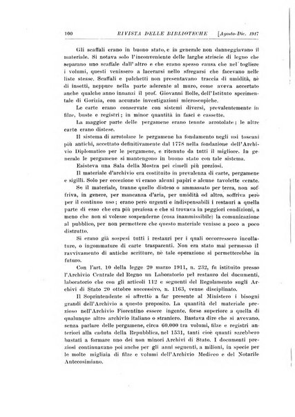 Rivista delle biblioteche e degli archivi periodico di biblioteconomia e di bibliografia di paleografia e di archivistica