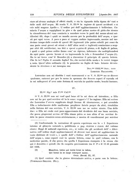 Rivista delle biblioteche e degli archivi periodico di biblioteconomia e di bibliografia di paleografia e di archivistica