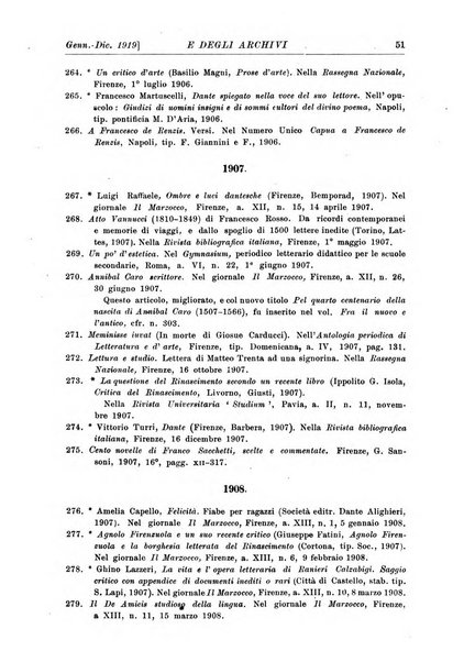 Rivista delle biblioteche e degli archivi periodico di biblioteconomia e di bibliografia di paleografia e di archivistica