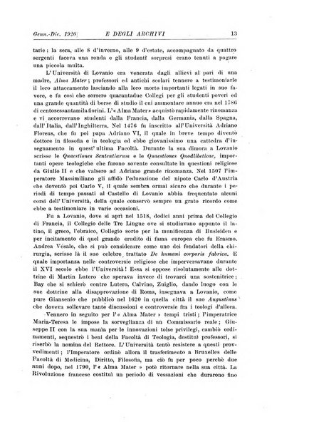 Rivista delle biblioteche e degli archivi periodico di biblioteconomia e di bibliografia di paleografia e di archivistica