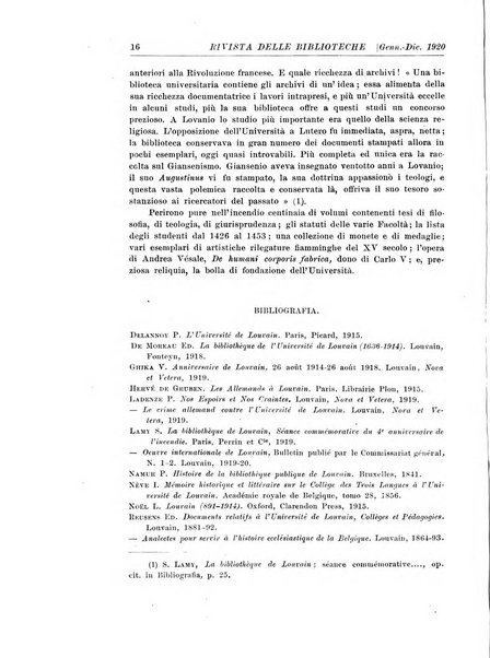 Rivista delle biblioteche e degli archivi periodico di biblioteconomia e di bibliografia di paleografia e di archivistica