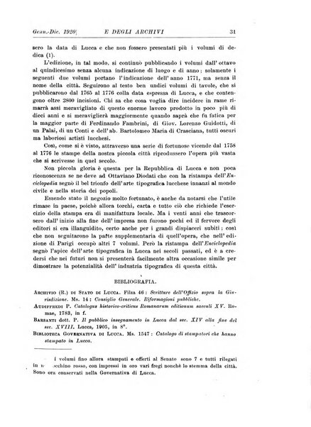 Rivista delle biblioteche e degli archivi periodico di biblioteconomia e di bibliografia di paleografia e di archivistica