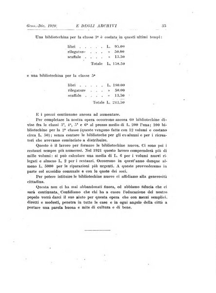 Rivista delle biblioteche e degli archivi periodico di biblioteconomia e di bibliografia di paleografia e di archivistica