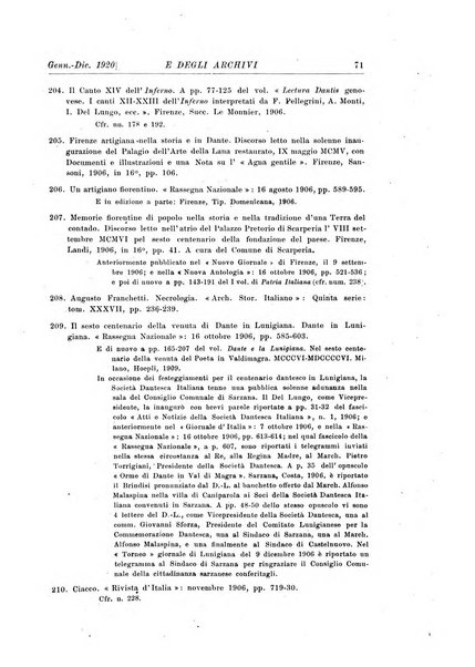 Rivista delle biblioteche e degli archivi periodico di biblioteconomia e di bibliografia di paleografia e di archivistica