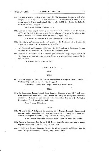 Rivista delle biblioteche e degli archivi periodico di biblioteconomia e di bibliografia di paleografia e di archivistica