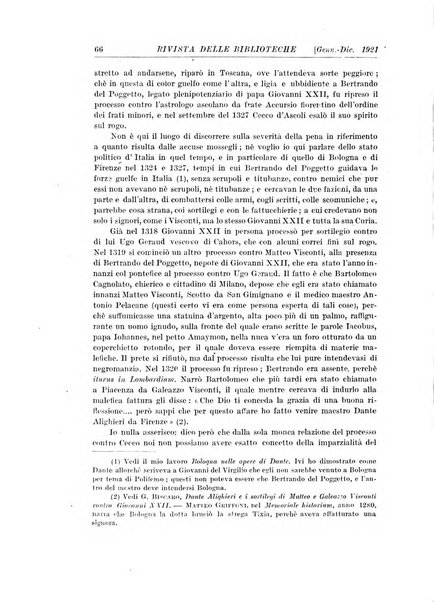 Rivista delle biblioteche e degli archivi periodico di biblioteconomia e di bibliografia di paleografia e di archivistica