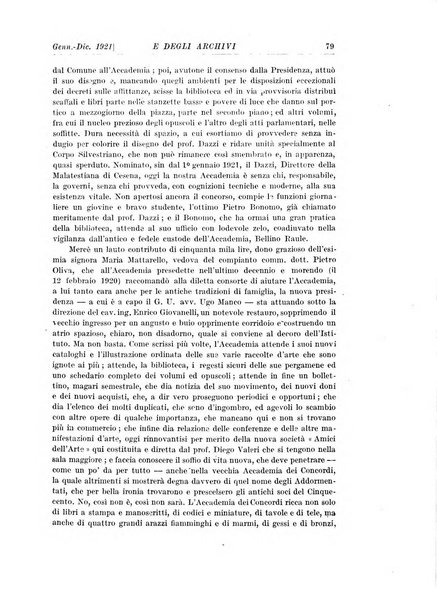 Rivista delle biblioteche e degli archivi periodico di biblioteconomia e di bibliografia di paleografia e di archivistica