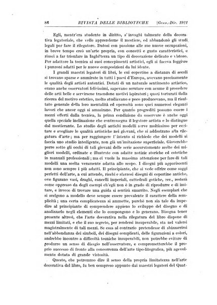 Rivista delle biblioteche e degli archivi periodico di biblioteconomia e di bibliografia di paleografia e di archivistica