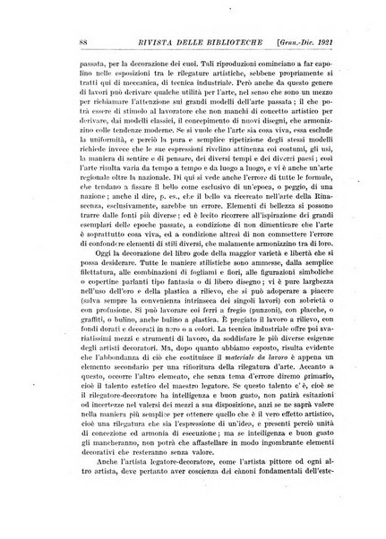 Rivista delle biblioteche e degli archivi periodico di biblioteconomia e di bibliografia di paleografia e di archivistica