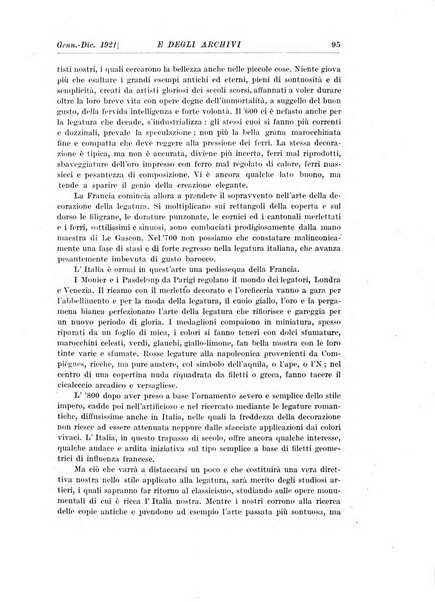 Rivista delle biblioteche e degli archivi periodico di biblioteconomia e di bibliografia di paleografia e di archivistica