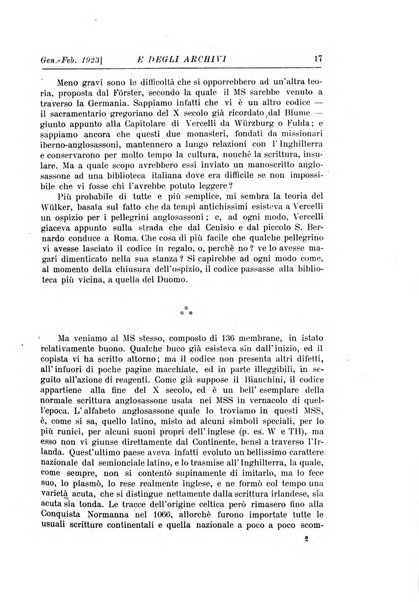 Rivista delle biblioteche e degli archivi periodico di biblioteconomia e di bibliografia di paleografia e di archivistica