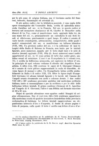 Rivista delle biblioteche e degli archivi periodico di biblioteconomia e di bibliografia di paleografia e di archivistica