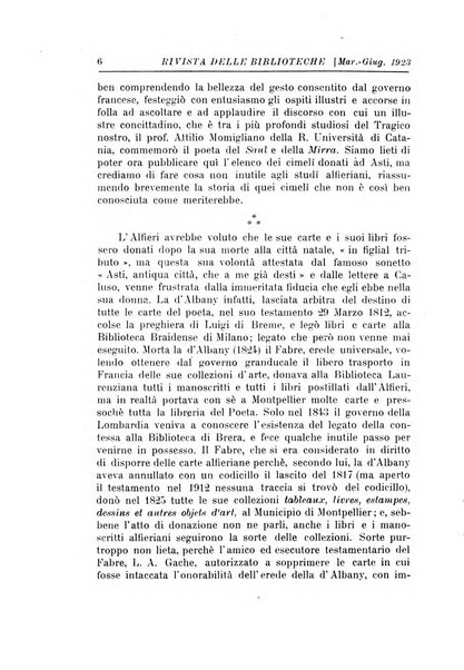 Rivista delle biblioteche e degli archivi periodico di biblioteconomia e di bibliografia di paleografia e di archivistica