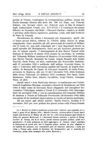 Rivista delle biblioteche e degli archivi periodico di biblioteconomia e di bibliografia di paleografia e di archivistica