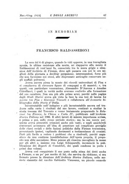 Rivista delle biblioteche e degli archivi periodico di biblioteconomia e di bibliografia di paleografia e di archivistica