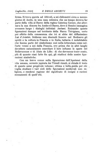 Rivista delle biblioteche e degli archivi periodico di biblioteconomia e di bibliografia di paleografia e di archivistica