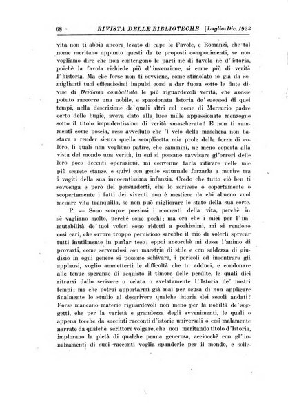 Rivista delle biblioteche e degli archivi periodico di biblioteconomia e di bibliografia di paleografia e di archivistica