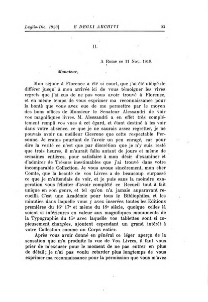 Rivista delle biblioteche e degli archivi periodico di biblioteconomia e di bibliografia di paleografia e di archivistica