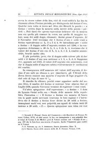 Rivista delle biblioteche e degli archivi periodico di biblioteconomia e di bibliografia di paleografia e di archivistica