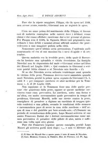 Rivista delle biblioteche e degli archivi periodico di biblioteconomia e di bibliografia di paleografia e di archivistica