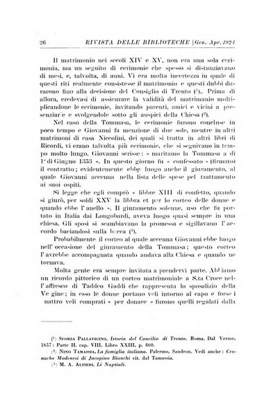 Rivista delle biblioteche e degli archivi periodico di biblioteconomia e di bibliografia di paleografia e di archivistica